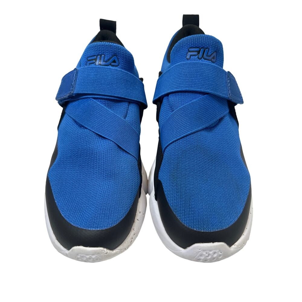 Fila Kids Slip On Sneakers Blue Black White 3RM01311-410 Youth Size 5.5Y - Picture 3 of 8